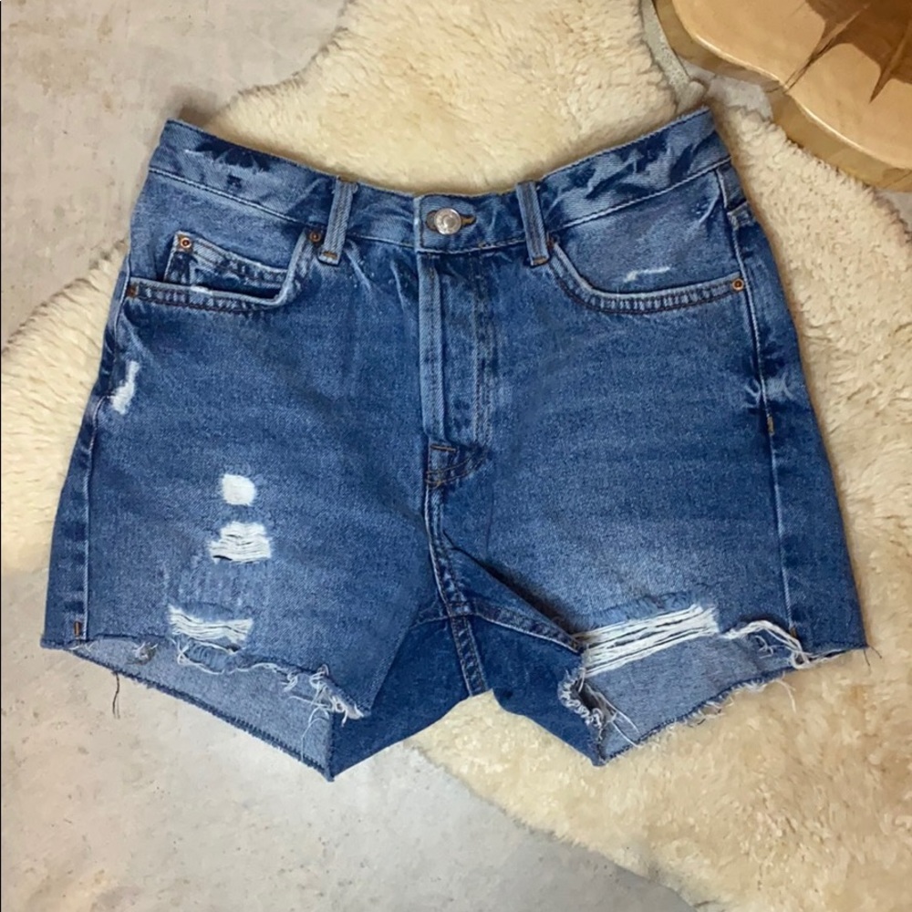 Topshop Ashley Moto Shorts